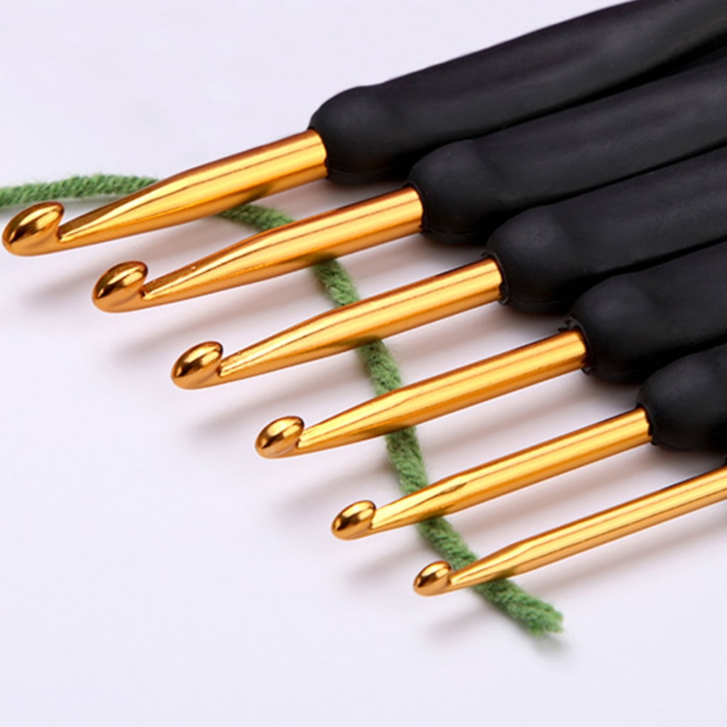 5 Set 2.0mm-6.0mm Crochet Hook Set Practical Knitting Needle Crochet Needle