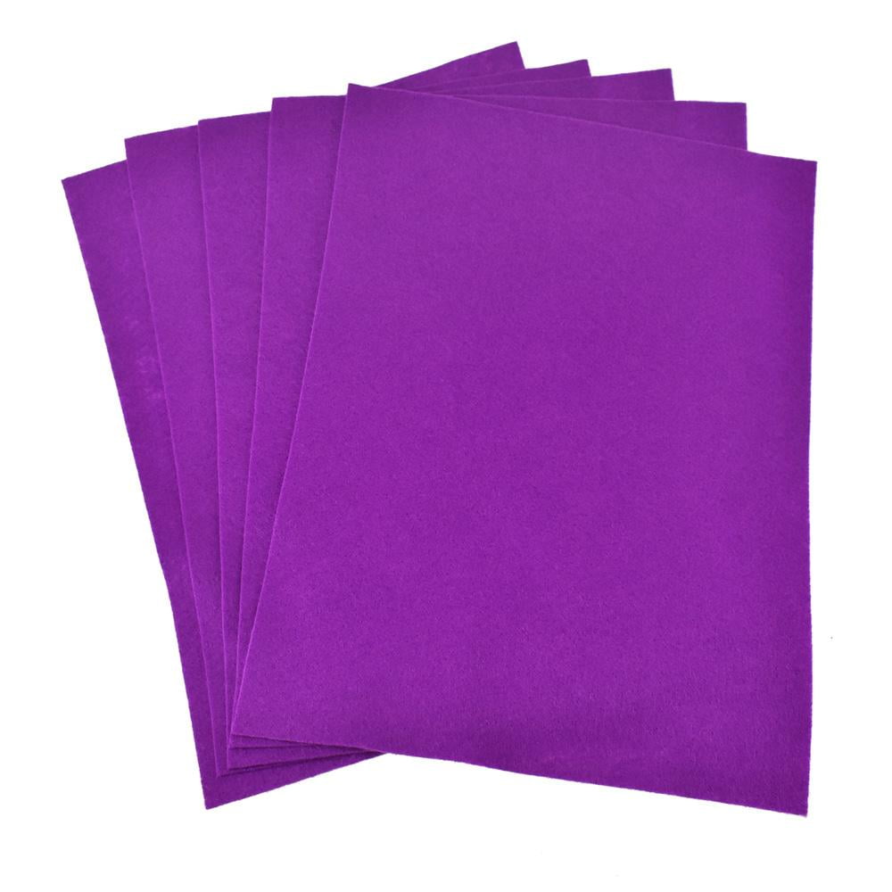 Premium Craft Felt Sheets, 8-1/2-Inch x 11-Inch, 5-Count, Majestic ...