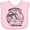 AD-Pink, variant on Inktastic Summer Vacation Mode Amelia Island Florida Boys or Girls Baby Bib