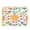 WSWES249, variant on Grapefruit halves whole pattern Storage Bins, Foldable Cloth Basket, Cube Organizer with 2 Handles, Suitable for bedrooms, living rooms, wardrobes, and workspaces, With cover