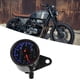 thumbnail image 5 of Jadeshay Cuentakilómetros retroiluminación LED 12 V Motocicleta Doble odómetro velocímetro Calibre Kit Cafe Racer, 5 of 5