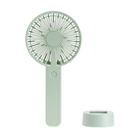 

TONGMI Handheld Fan Personal Cooling Fan with Colorful Light for Desktop Strong Airflow