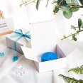 thumbnail image 2 of 30pcs White Gift Box 3.5x3.5x1.5 Inch Kraft Paper Box Packing Cardboard Box Favor Treat Boxes Small Foldable Paper Gift Box for Soap Tea Light Birthday Christmas Wedding Baby Shower, 2 of 9
