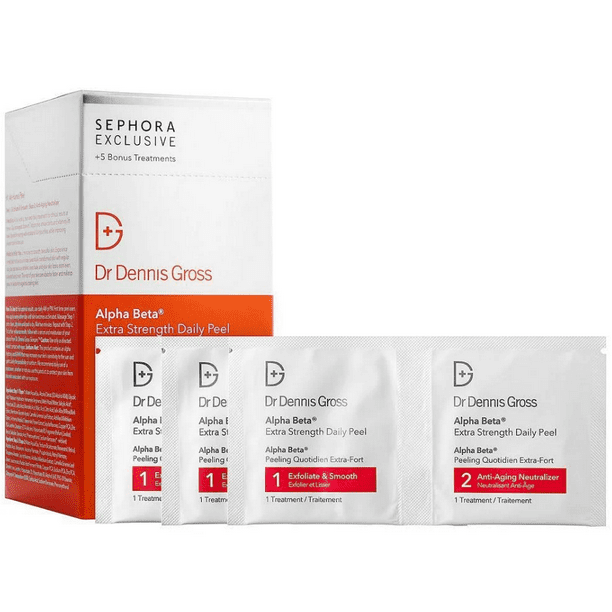 Dr. Dennis Gross Alpha Beta Extra Strength Daily Peel, Size 30CT+5XTRA