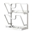 thumbnail image 1 of PEONAVET A Shelf Kitchen Pot Cover Rack Spatula Storage Rack Vegetable Board Drainage Multifunctional Household Countertop Multi-layer Sitting Cutting Board, 1 of 2