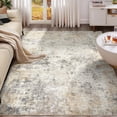 thumbnail image 1 of Alfombra UERMEI, lavable, neutra y moderna, 240 x 360 cm, color gris dorado, 1 of 9