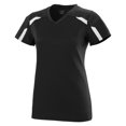 thumbnail image 2 of Augusta Sportswear M Women's Avail Jersey Black/White 1002, 2 of 2