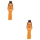 thumbnail image 4 of Vestido ajustado Qarigey larga Ropa de fiesta Spaghetti Midi Asimétrico Apretado Hendidura Cuerpo delgado, 4 of 6