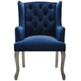 thumbnail image 5 of Modway Realm Armchair Performance Velvet Set of 2 in Navy, 5 of 7