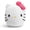 Hello Kitty, variant on Bluey BBC Happy Bluey Round Plush Cloud Pillow, Entertainment for Kids