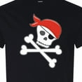 thumbnail image 4 of Inktastic Pirate Skull and Crossbones T-Shirt, 4 of 5