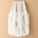 thumbnail image 2 of Falda de Malla para las Mujeres Ruffle Irregular Hem Estilo Verano Casual Beach Party, 2 of 5