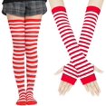 thumbnail image 1 of Gants Longs à Manches Courtes, Chaussettes Hautes, Punk Rock Gothique, 1 of 5