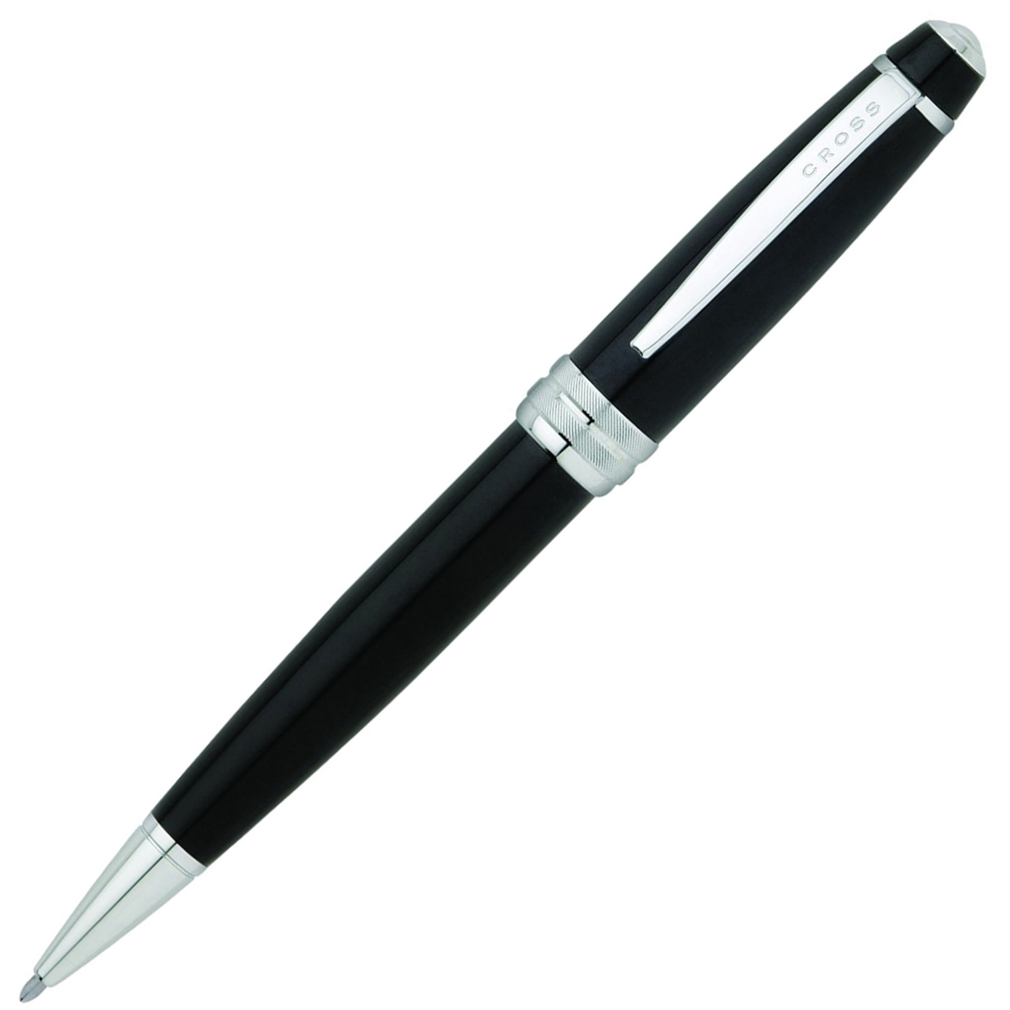 Cross Bailey Ballpoint Pen, Black Ink, Black Barrel, Medium