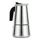 thumbnail image 1 of Cafetera, percolador de acero inoxidable Moka cafetera de acero inoxidable cafetera máxima comodidad, 1 of 8