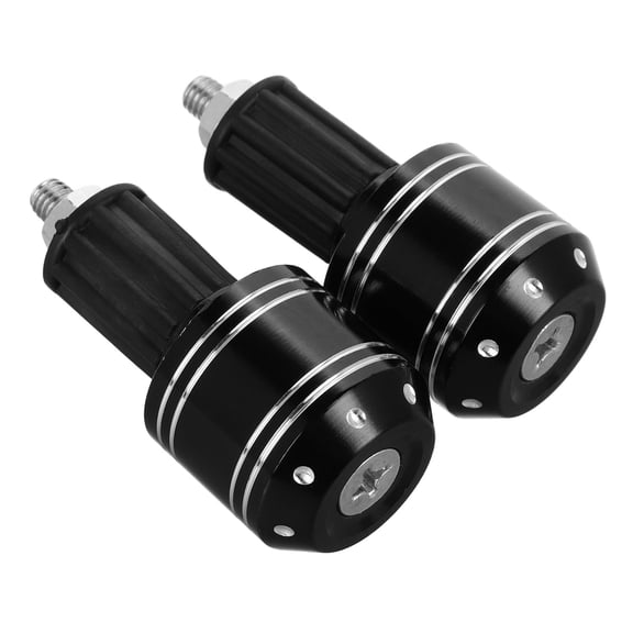 FONWILYO 2Pcs Aluminum Motorcycle Handlebar End Plugs Anti Fall Design for Motorcycle Bars