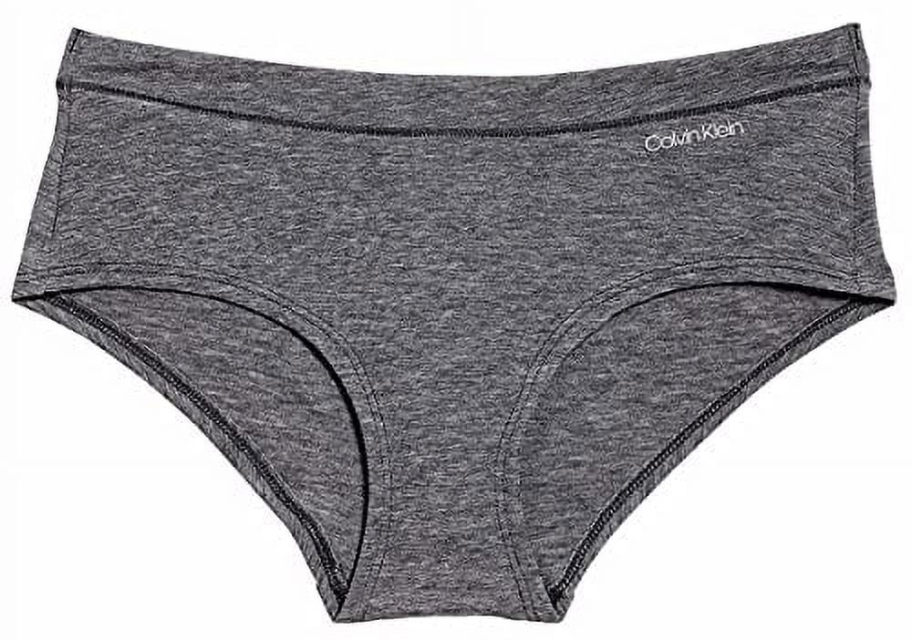 Calvin Klein Womens 3 Pack Stretch Hipster (Nymphs Thigh/Ashford  Gray/Toasted Almond, Large) 