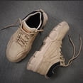 thumbnail image 1 of Zapatos de trabajo indestructibles de corte bajo antideslizantes para hombres a prueba de pinchazos (41 caqui) Wdftyju Tenis De Mujer Tenis De Hombre, 1 of 8