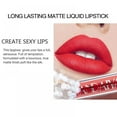 thumbnail image 2 of Lipstick Set Waterproof Long Lasting Dark Red Matte Mat Lipstick Gift Set, 2 of 10