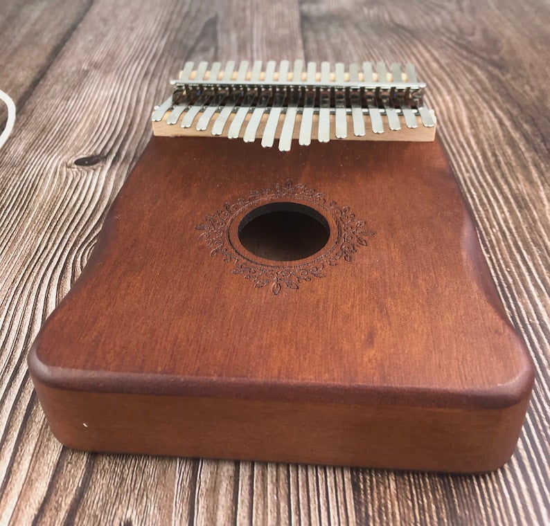 Podn 17 Key Kalimba Thumb Piano + Instructions