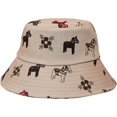 thumbnail image 3 of CoCopeaunts Summer Bucket Hats for Women Cotton Ladies Bucket Cap Reversible Two Side Wear Sport Fisherman Hat Many Pattern, 3 of 8