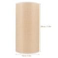 thumbnail image 2 of OULII Retro Style Beige Drum Lampshade for Floor Lamp Iron Linen Indoor Light Accessory, 2 of 8