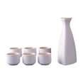 thumbnail image 2 of Nishiyuenyi Japanese Sake Set Ceramic Sake Pot and Sake Cups for Tea Party Office Drawer B, 2 of 9
