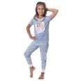 thumbnail image 4 of Barbie Girls' Unicorn Barbie Skipper Shirt And Pants Jogger Pajama Set, 4 of 7