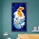 thumbnail image 1 of Cuadros Decorativos Pintura de diamante 5D DIY pez taladro completo cuadro de pared redonda Sywqhk Nuevos Originales, 1 of 1