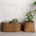 thumbnail image 6 of Handmade Rattan Planter Flower Pots Perfect For Growing And Potted Plant Flower On Balcony and Bedroom Decoration, 6 of 8