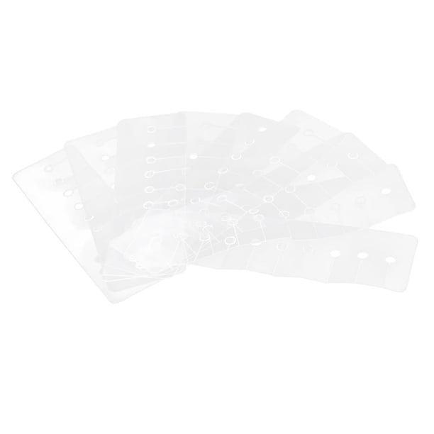 profesion Plantilla de Protecciones de Cabello para Extensiones de cabellero, 10pcs / , Set 3
