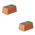 thumbnail image 3 of Yuarrent Banco de baño ABS con letras Mejora el aprendizaje y la memoria Estable y seguro No se caerá Tanto los adultos como los bebés pueden Rojo coral 1 capa 2Conjunto, 3 of 6