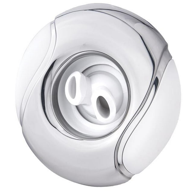 CMP 25591130000 2 Po d'Initié Gunite Double Roto Jet&44; Acier Inoxydable & Blanc