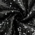 thumbnail image 6 of Odeerbi Solid Color Sequin Dress for Women 2025 Long Sleeve Round Neck Solid Color Sequin Fashion Fallow Commuting Dresses Black, 6 of 6