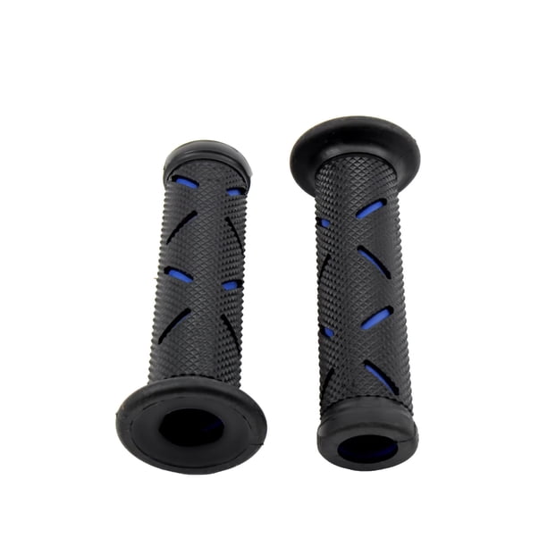 Suitable for Puños de goma universales for manillar de motocicleta de 22 mm, for Honda, Suzuki, Ducati, Benelli y otros accesorios.