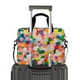 thumbnail image 2 of FORMRS 16" Laptop Bag Carrying Sleeve Case with Handle Travel Shoulder Briefcase, Pink Colorful Circles, 2 of 8