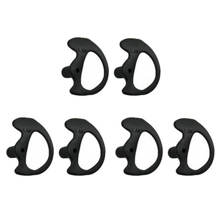 

3 Pair Left Earmold Earbud Earplug For Kenwood