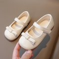 thumbnail image 4 of Owordtank Toddler Little Girls Ballet Shoes Baby Kids Princess Dress Wedding Strap Mary Jane Flats, 4 of 8