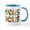 White/Blue Inside, variant on CafePress - HOCUS POCUS Mugs - 11 oz Ceramic Mug - Novelty Coffee Tea Cup