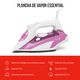 thumbnail image 5 of Plancha De Vapor Disa Home Iron Essential Blanco/Lila Suela Acero Inox 19-10-0-053, 5 of 6
