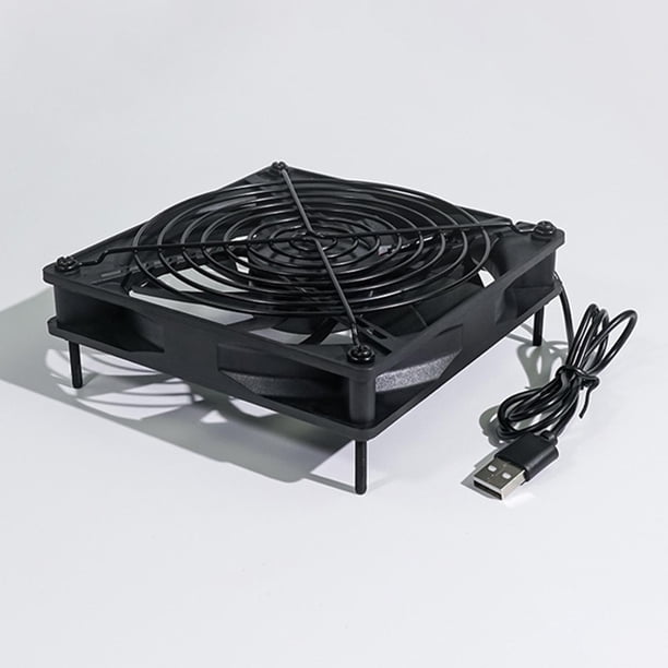 Ventilador USB para PC de 5 V, disipador de calor, ventilación, pequeño ventilador electrónico silencioso para servidores, invernaderos, portátiles, 14 cm