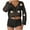 Black, variant on Women's Vacation Cardigan Casual Crochet Open Front Tie Long Sleeve Crop Tops Beach Cover Up
