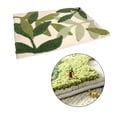 thumbnail image 1 of mbras de de microfibra de 17,72x25,59 pulgadas, suaves decorativas, fuertes, absorbentes de agua, mbras antideslizantes, mbrillas de Baile verde volando, 1 of 7