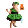 thumbnail image 1 of Robe de Place pour Enfants Caveman avec Sac de Bonbons Robe Fille Amour Os de Chien Robe Patineuse Historique Robe en Maille Tenues de Cosplay, 1 of 6