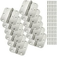 thumbnail image 2 of Cauldham (12 Pack) Heavy-Duty 3-1/2" Interior Door Hinges with 5/8" Radius Corners - Satin Nickel, 2 of 7