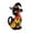 C, variant on AHGQT Halloween Decor Witch Hat Lamp, 7.87" Vintage Red Glass Small Desk Light, Ghost Table Lamp with Warm LED Glow, Gothic Night Light for Bedroom, Desk, Bar & Party