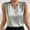 Grey, variant on SHITINN Women Summer V Neck Casual Soild Color Satin Sleeveless Basic Vest Shirt Fashionable Sleeveless Top Long Sleeves Top Women Tops for Women Loose Tang Tops 5 Way Bra Air Top Women Lace Cold