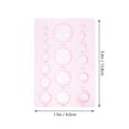 thumbnail image 2 of SHISUYAN 2pcs Paper Quilling Tools DIY Paper Crafts Tool Half Ball Mini Paper Craft Molds, 2 of 8