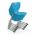 thumbnail image 3 of MooreCo Hierarchy Cantilever School Chair, 5 Pack-Blue-31.5"H x 19.3"W x 18.5"D, 3 of 3