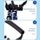 thumbnail image 5 of Ejercicio bandas elásticas látex portátil ligero para gimnasio Fitness (azul 210LB), 5 of 7